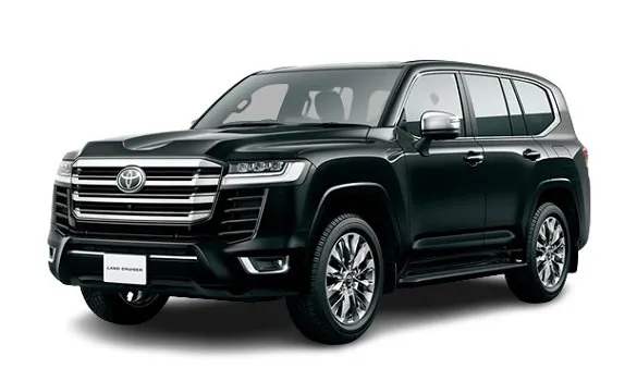 Toyota Land Cruiser ready for rental